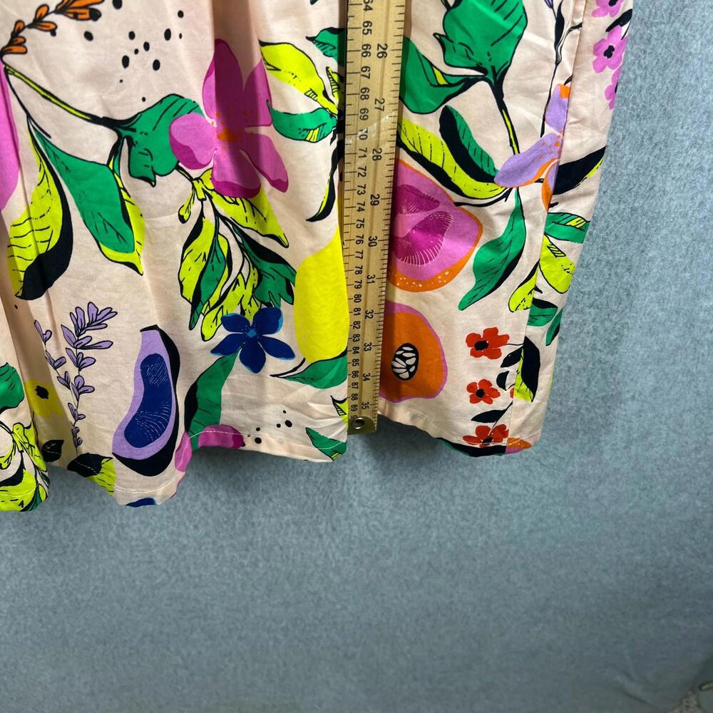 Floral Multicolor Puff-Sleeve Women’s Stella Dress - Picture 8 of 10